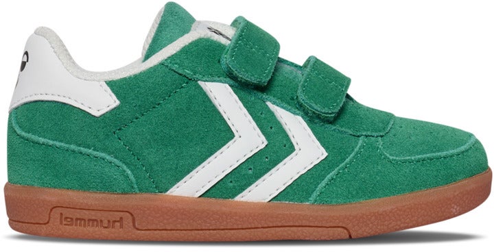 Hummel Victory Suede II Infant Kinder Sneaker, Pepper Green, 19, Kinderschuhe von Hummel