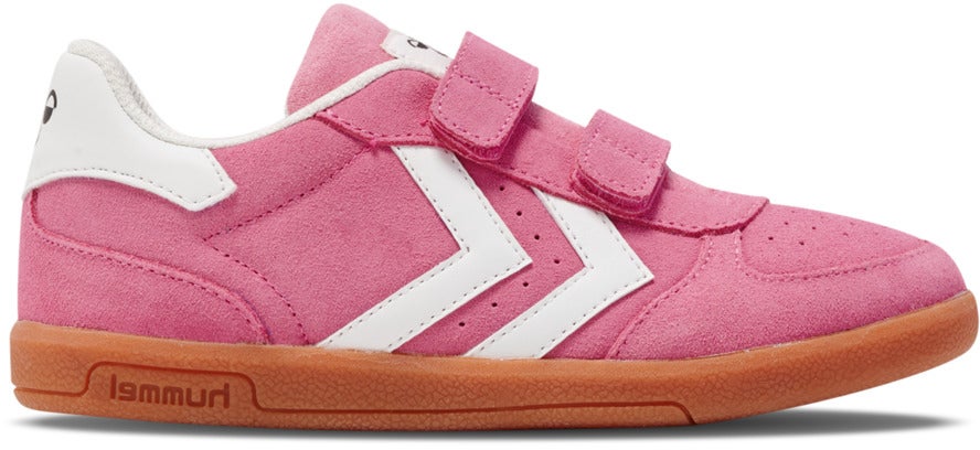 Hummel Victory Suede II Kinder Sneaker, Prism Pink, 28, Kinderschuhe von Hummel