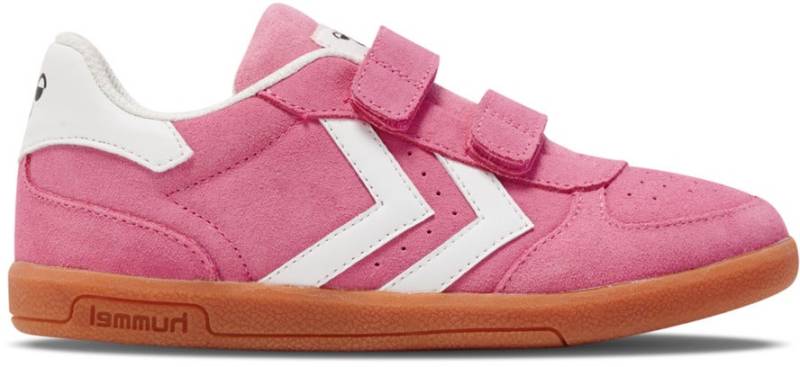 Hummel Victory Suede II Kinder Sneaker, Prism Pink, 33, Kinderschuhe von Hummel