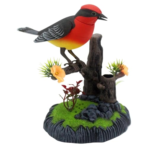 HunicandIU Elektronischer Vogel als Haustier | Stiftehalter Mit Vogelgezwitscher,Dekorativer Realistischer Haustiervogel Für Schulkinder Kinderzimmer Wohnzimmer Küche Erwachsene Geburtstag HunicandIU Elektronischer Vogel als Haustier | Stiftehalter Mit Vogelgezwitscher,Dekorativer Realistischer Haustiervogel Für Schulkinder Kinderzimmer Wohnzimmer Küche Erwachsene Geburtstag von HunicandIU