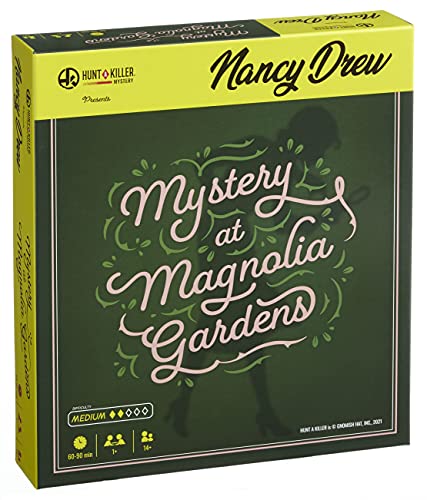 Hunt A Killer - Nancy Drew - Mystery at Magnolia Gardens, Immersives Mordgeheimnisspiel, Beweise untersuchen, Verdächtige beseitigen, Täter fangen, für aufstrebende Detektive, Game Night von Hunt A Killer