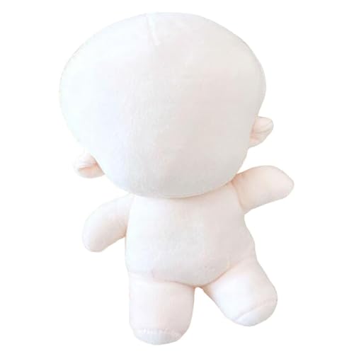 Huraoerrrr Plush Baby Doll 7.9 in Cotton Doll, Blank Doll Fat Body with Skeleton, Plush Baby Doll for DIY Arts Crafts von Huraoerrrr