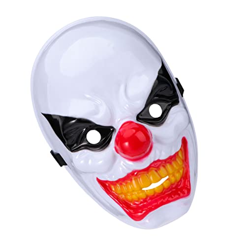 Halloween-Gesichtsmaske, gruselige Halloween-Masken, Halloween-Clown-Maske, Halloween-Gruselmaske, Halloween-Horror-Masken, Halloween-Party, Cosplay-Zubehör, Clown-Kostüm for Herren, Dropshipping584 von Hushuwan