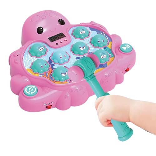 Husoiuy Hammerspielzeug - Maulwurf Schlagen Spiel,Tintenfisch Form Hand Auge Koordination Lernspiel Für Kinder Vorschule Zuhause Unterwegs Mädchen Junge Entwicklung Fähigkeiten Husoiuy Hammerspielzeug - Maulwurf Schlagen Spiel,Tintenfisch Form Hand Auge Koordination Lernspiel Für Kinder Vorschule Zuhause Unterwegs Mädchen Junge Entwicklung Fähigkeiten von Husoiuy