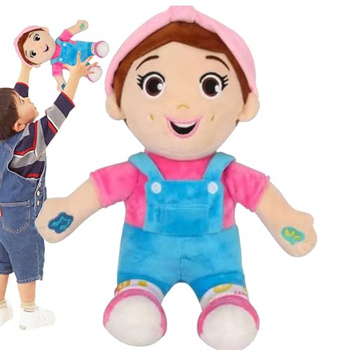 Husoiuy Rachel Singt Und Lernt Plüschpuppe | Your Joy with Ms. Speak & Sing Doll | 13 Zoll Großes Interaktives Weiches Plüschspielzeug - Soft The Sleep Buddy Plüschspielzeug Für Kinder von Husoiuy