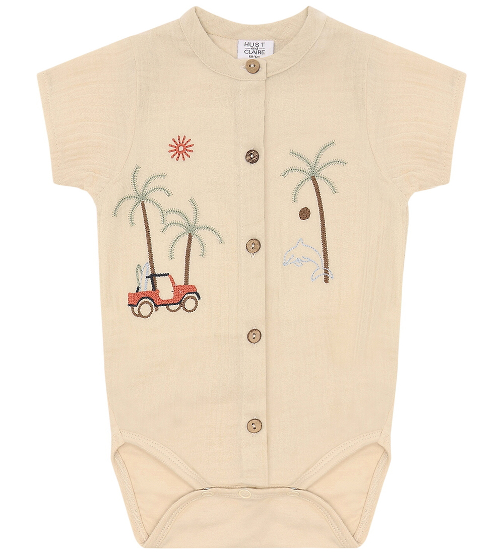 Hust and Claire Body - Musselin - Bertil - Sandshell - Hust and Claire - 62 - Body K/Ä Hust and Claire Body - Musselin - Bertil - Sandshell - Hust and Claire - 62 - Body K/Ä von Hust and Claire