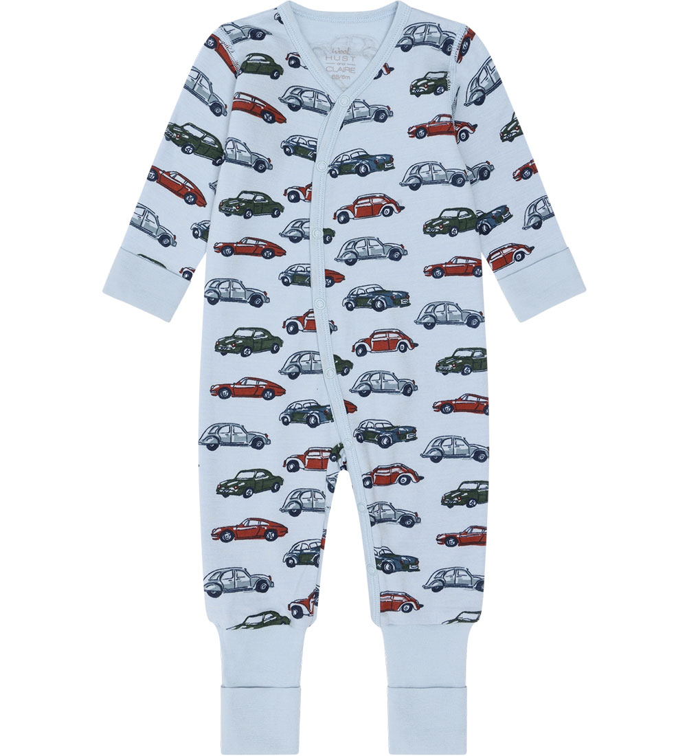 Hust and Claire Schlafanzug - Wolle - HCMobi Cars - Baby Blue - Hust and Claire - 74 - Schlafanzüge Hust and Claire Schlafanzug - Wolle - HCMobi Cars - Baby Blue - Hust and Claire - 74 - Schlafanzüge von Hust and Claire