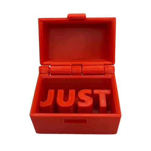 Hutnncg Lustige Streichbox, Lustige Gagbox, Aufbewahrungsbox für alle Fälle, Prank Stuff, Schreibtischdekoration, seltsame Sachen, kleine Box mit Wort-Schmuck-Organizer, lustiger Gag, von Hutnncg