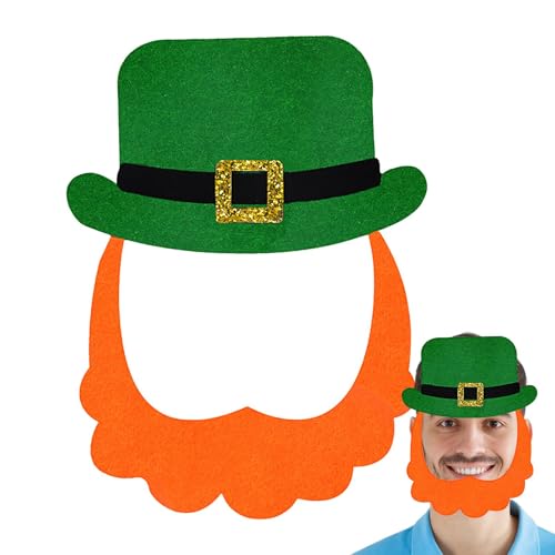 Hutnncg Papierausschnitte zum St. Patricks Day, Hut zum St. Patricks Day-Ausschnitt - Dekorations-Requisiten für irische Feiertage - Foto-Dekoration aus Papier für Kunstschulen, irische Partys, von Hutnncg