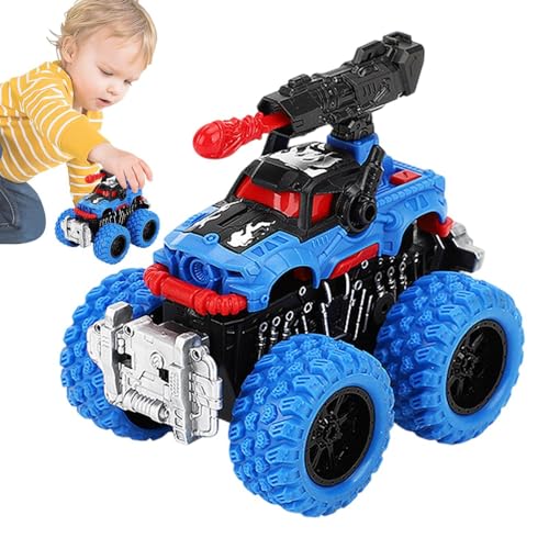 Hutnncg Trägheit Push and Go Car Toys, Pull Car, Rennspulenback -Trucks Fahrzeug, Tragbares Reibungsfahrzeugspielzeug für Familie, Kinder, Mädchen, Kinder, Heimreisen, Freunde von Hutnncg