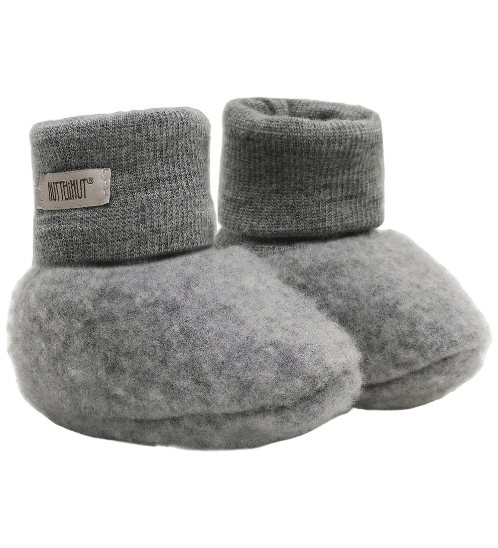 Huttelihut Krabbelschuhe - Wollvlies - Medium+ Grey Melange - Huttelihut - 62/68 - Krabbelschuhe Huttelihut Krabbelschuhe - Wollvlies - Medium+ Grey Melange - Huttelihut - 62/68 - Krabbelschuhe von Huttelihut