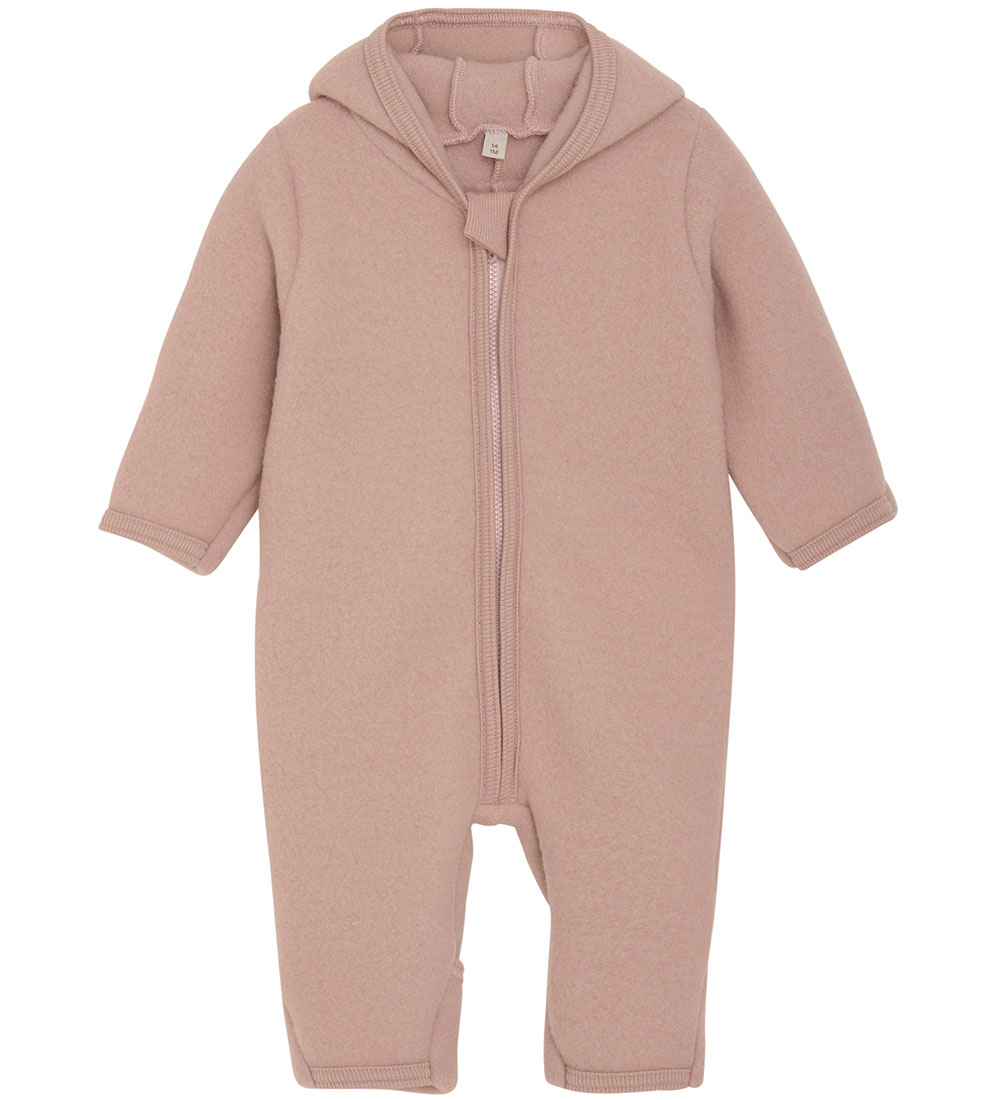 Huttelihut Overall - Wollvlies - Mahogany Rose m. Ohren - Huttelihut - 68 - Overalls Huttelihut Overall - Wollvlies - Mahogany Rose m. Ohren - Huttelihut - 68 - Overalls von Huttelihut