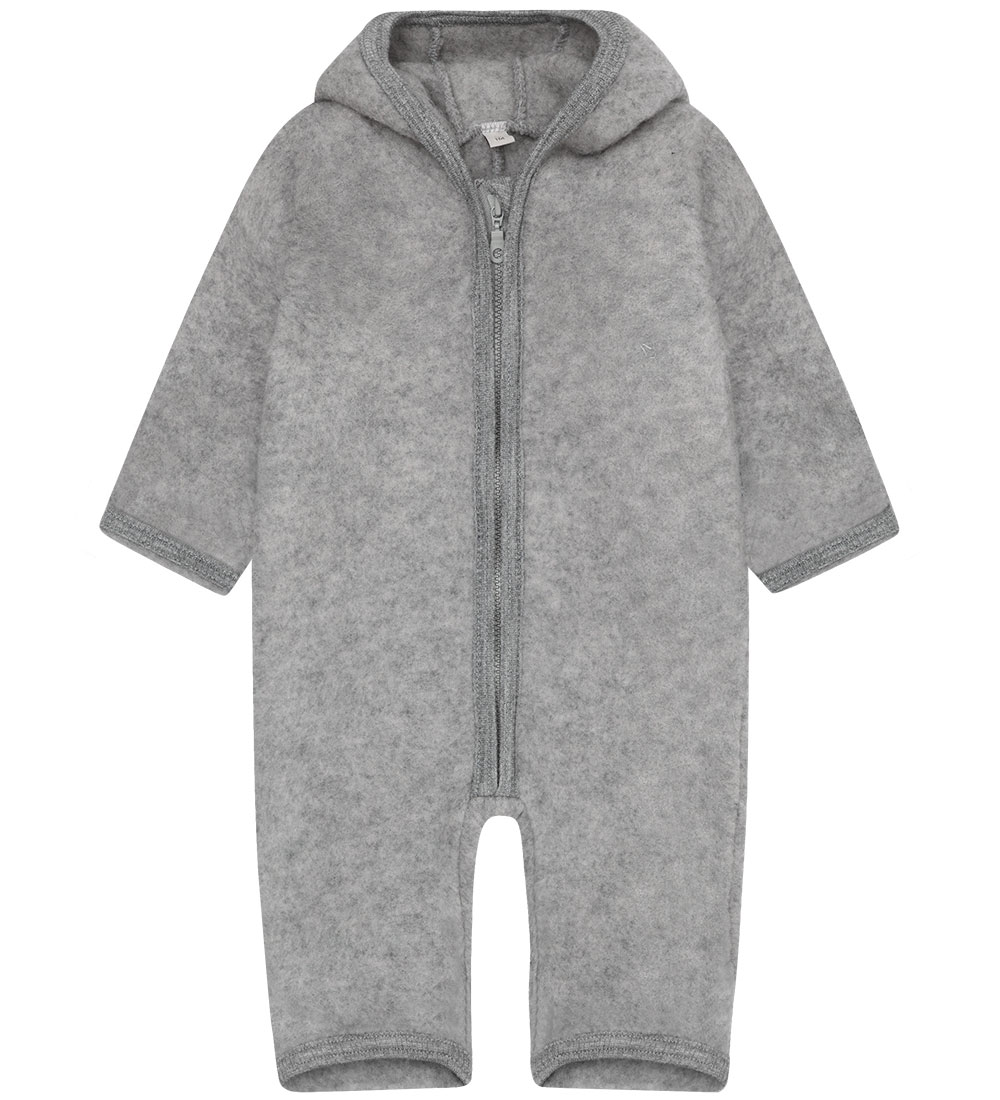 Huttelihut Overall - Wollvlies - Medium+ Grey Melange m. Ohren - Huttelihut - 56 - Overalls Huttelihut Overall - Wollvlies - Medium+ Grey Melange m. Ohren - Huttelihut - 56 - Overalls von Huttelihut