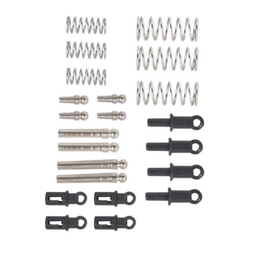 Huudngeje Für 1/18 LDRC A86 LD1801 LD1802 LD1803 LD1804 A01 A02 Stoßdämpfer Vorne und Hinten RC-Auto-Upgrade-Teile von Huudngeje