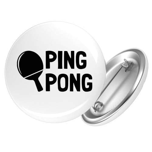 Huuraa Button Ping Pong Tischtennis Geschenk Größe 25mm Ping Pong Geschenkidee Huuraa Button Ping Pong Tischtennis Geschenk Größe 25mm Ping Pong Geschenkidee von Huuraa