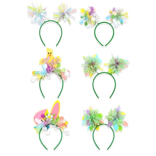 Cartoon Haarreifen Bunny Party Requisiten Festival Stirnband Set Hochzeit Haarschmuck Ostern Haarschmuck Frühling Festival Stirnband Niedliche Cartoon Kopfbedeckung Bunny Dekorationen Party Foto von Huvqianu