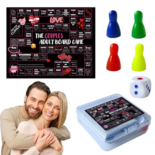 Couple Board Games for Two, Romantic Interactive Game, Fun Interactive Strategy Challenges, Valentine's Day Fun, Deepening Connections, Contest Night Award Idea von Huvqianu