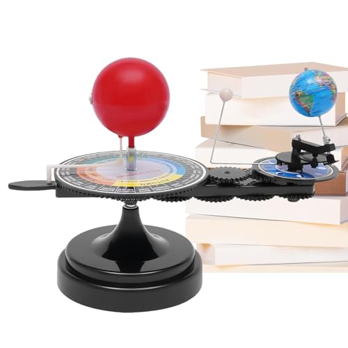 Earth Moon Orbit Science Model, Planet Orbit Teaching Kit, Stable Base Planet Model for Kids, Solar System Model Kit Solar System, Planetarium Model Sun Earth Moon for Students von Huvqianu