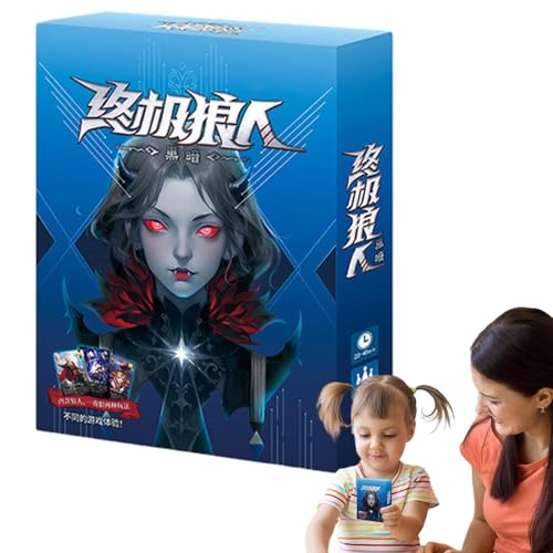 Funny Card Games, Board Toy for Adults, 7.87x5.91in Solid Angle Design Card Game, Fun Game for Birthdays, Friends Gatherings, and Family Entertainment von Huvqianu