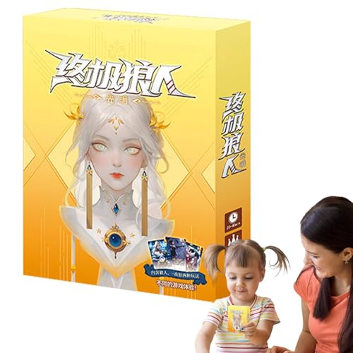 Funny Card Games, Board Toy for Adults, 7.87x5.91in Solid Angle Design Card Game, Fun Game for Birthdays, Friends Gatherings, and Family Entertainment von Huvqianu