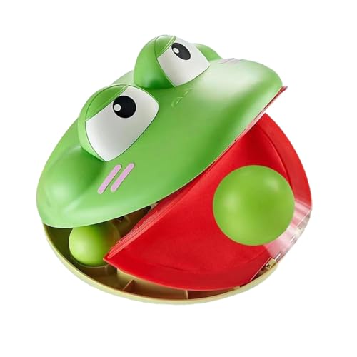 Huvqianu Ball Catch Set Toys, Frog Toss and Catch Game, Toss and Catching Ball Set, Hand-Eye Coordination Toys, Outdoor Ball Catching Game, Fun Frog Toss Game for Kids Aged 3+ von Huvqianu