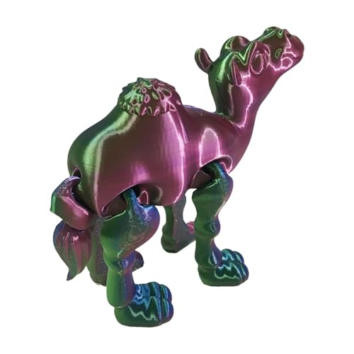 Huvqianu Dekorative Tierfiguren,Tiere Actionfigur - 3D-Druck Tierstatue Heimdekoration,Aktive gemeinsame Tierspielzeugskulptur für, Mädchen, Erwachsene von Huvqianu