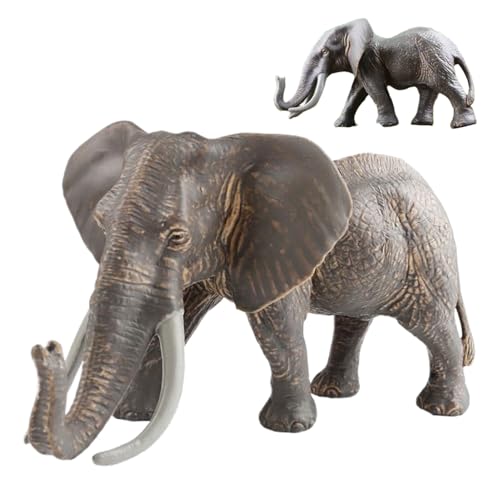 Huvqianu Elefanten Figur | Asiatischer Elefant Deko Figur | Frühkindliches Lernspielzeug Robuste Tierfigur Für Schlafzimmer Wohnzimmer Arbeitszimmer Esszimmer Huvqianu Elefanten Figur | Asiatischer Elefant Deko Figur | Frühkindliches Lernspielzeug Robuste Tierfigur Für Schlafzimmer Wohnzimmer Arbeitszimmer Esszimmer von Huvqianu