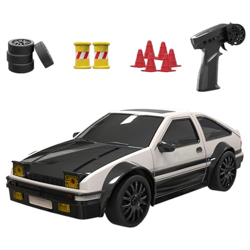 Huvqianu Ferngesteuertes Drift-Auto | RC Drift Auto | Hochgeschwindigkeits-Drift-Auto | Drift RC Auto, Ferngesteuertes Rennauto, Drift-Auto mit Fernbedienung, Einstellbares Drift-Auto von Huvqianu