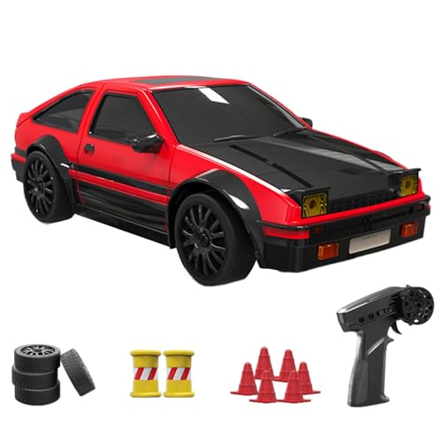 Huvqianu Ferngesteuertes Drift-Auto | RC Drift Auto | Hochgeschwindigkeits-Drift-Auto | Drift RC Auto, Ferngesteuertes Rennauto, Drift-Auto mit Fernbedienung, Einstellbares Drift-Auto von Huvqianu