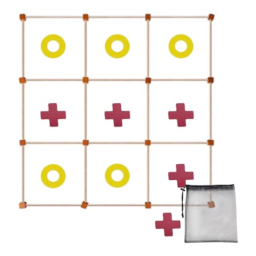 Huvqianu Giant Outdoor Game, Yard Lawn Activity, 35.43x35.43in Educational Kids Toy, Hand-Eye Coordination Builder, Authentic Learning Tool for Backyard Carnival Family Camping Birthday Use Huvqianu Giant Outdoor Game, Yard Lawn Activity, 35.43x35.43in Educational Kids Toy, Hand-Eye Coordination Builder, Authentic Learning Tool for Backyard Carnival Family Camping Birthday Use von Huvqianu