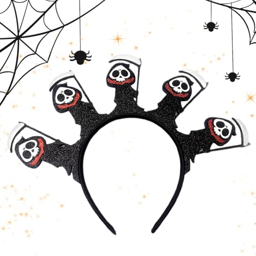Huvqianu Halloween Stirnbänder Für Frauen - Grusel Kopfbänder,Glitzernde Pailletten Stirnbänder Für Kinder Damen Geburtstagsfeier Weihnachtsfest Huvqianu Halloween Stirnbänder Für Frauen - Grusel Kopfbänder,Glitzernde Pailletten Stirnbänder Für Kinder Damen Geburtstagsfeier Weihnachtsfest von Huvqianu