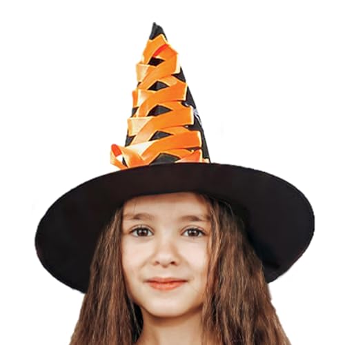 Huvqianu Hexenkostüm für Mädchen | Halloween-Märchen-Accessoires Ausgefallene Hexen-Verkleidung,Hexenzubehör für Kinder von 3 bis 12 Jahren für Halloween, Kostümparty, Mottoparty, Rollenspiel! Huvqianu Hexenkostüm für Mädchen | Halloween-Märchen-Accessoires Ausgefallene Hexen-Verkleidung,Hexenzubehör für Kinder von 3 bis 12 Jahren für Halloween, Kostümparty, Mottoparty, Rollenspiel! von Huvqianu