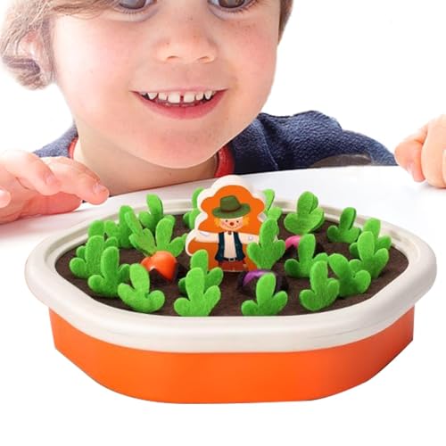 Huvqianu Karottenziehspielzeug, Karottenerntespiel - Karottenfarm wachsendes Erntespielzeug,Farbgedächtnis-Sortier-Rettich-Pflanzspiel, Karotten-Spiel-Spielzeug, Vorschul-Lernspiel für Feinmotorik Huvqianu Karottenziehspielzeug, Karottenerntespiel - Karottenfarm wachsendes Erntespielzeug,Farbgedächtnis-Sortier-Rettich-Pflanzspiel, Karotten-Spiel-Spielzeug, Vorschul-Lernspiel für Feinmotorik von Huvqianu