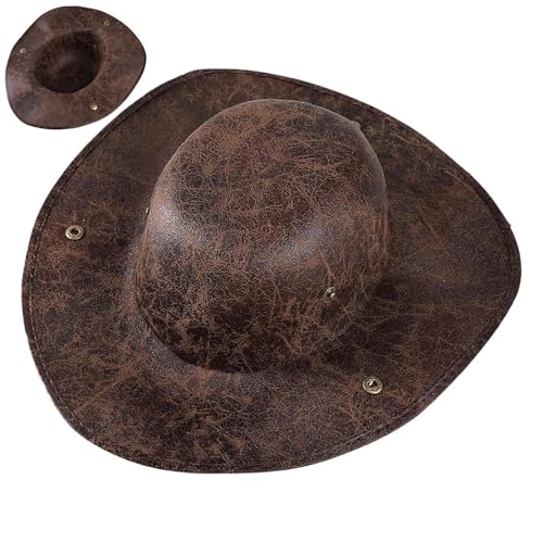 Huvqianu Piratenhut aus Leder, Kolonialhut aus Leder – Requisite für Bühnenshow, Maskerade, Schule, Theateraufführungen, Familientreffen, Partys, Geburtstage, Festivals, Cosplay, Theateraufführungen Huvqianu Piratenhut aus Leder, Kolonialhut aus Leder – Requisite für Bühnenshow, Maskerade, Schule, Theateraufführungen, Familientreffen, Partys, Geburtstage, Festivals, Cosplay, Theateraufführungen von Huvqianu