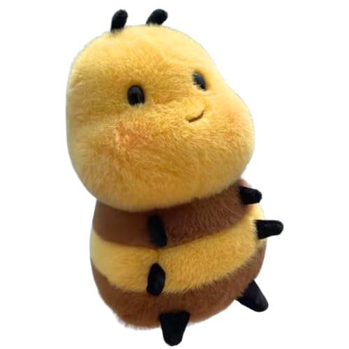 Huvqianu Stofftier,Honigbiene Kuscheltier | Dekoratives Schmuse-Kissen Sammelfigur Geschenk für Kinder Mädchen Geburtstag Weihnachtsfest Feiertage Huvqianu Stofftier,Honigbiene Kuscheltier | Dekoratives Schmuse-Kissen Sammelfigur Geschenk für Kinder Mädchen Geburtstag Weihnachtsfest Feiertage von Huvqianu