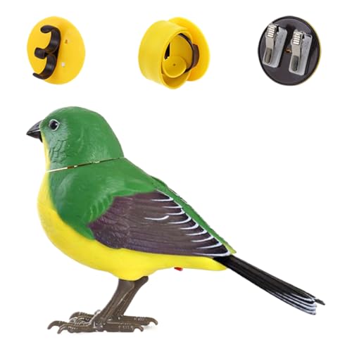 Huvqianu Vogel Spielzeug,Elektrischer Singvogel | Niedliches Realistisches Tier Interaktives Sensorikspiel Für Schreibtisch Deko Raum Wartebereich Huvqianu Vogel Spielzeug,Elektrischer Singvogel | Niedliches Realistisches Tier Interaktives Sensorikspiel Für Schreibtisch Deko Raum Wartebereich von Huvqianu
