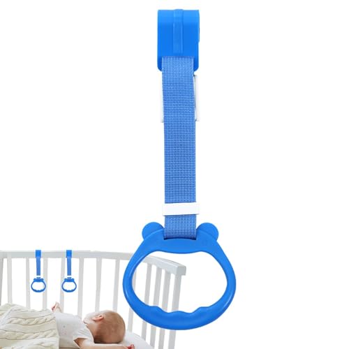 Playpen Pull Up Rings, Baby Walking Helper Crib Pull Up Handles, 40g Ergonomic Practice Tool, Colorful, Enhances Grasping and Pulling Skills for Boys and Girls von Huvqianu