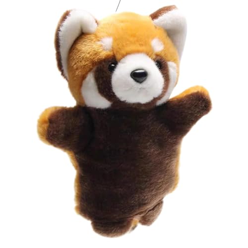 Raccoon Puppet, Interactive Cat Wrestling Toy, 9.84in Plush Animal with Portable Tough Padding, Perfect for Boredom Busting Versatile Training and Exercise von Huvqianu