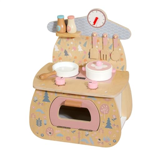 Safe Reals Kochset, Pretend Plays Kitchen Kit, Kinderfreundlich 39,5 cm, leicht und einfach zu bedienen, 12-teiliges -Kochset für und Mädchen Spaß und Rolle von Huvqianu