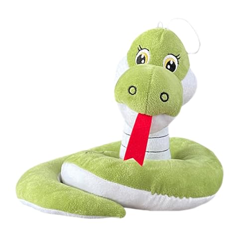 Snake Doll Plush | Cartoon Snake Figures | Stuffed Snake Toy, Soft Snake Pillow, Snake Hugging Cushion, Plush Snake Decor, Kids Snake Pillow, Cartoon Snake Plush, Snake Stuffed Toy von Huvqianu