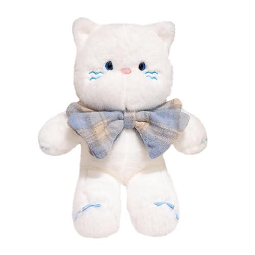 Stuffed Cat Toy, Plush Cat Doll, 11.81 Inches Cotton Adorable Cartoon Soft Huggable Stuffed Animal Cushion, Cozy Pillow for Kids, Bedroom, Couch, Game Room, Gift Stuffed Cat Toy, Plush Cat Doll, 11.81 Inches Cotton Adorable Cartoon Soft Huggable Stuffed Animal Cushion, Cozy Pillow for Kids, Bedroom, Couch, Game Room, Gift von Huvqianu