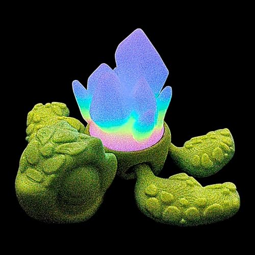 Fildget 3D-Druck: Turtle Glow in the Dark – Articulated Fidget | für Erwachsene, Sammlerstück, Geschenk, Heimdekoration Fildget 3D-Druck: Turtle Glow in the Dark – Articulated Fidget | für Erwachsene, Sammlerstück, Geschenk, Heimdekoration von Huxibai
