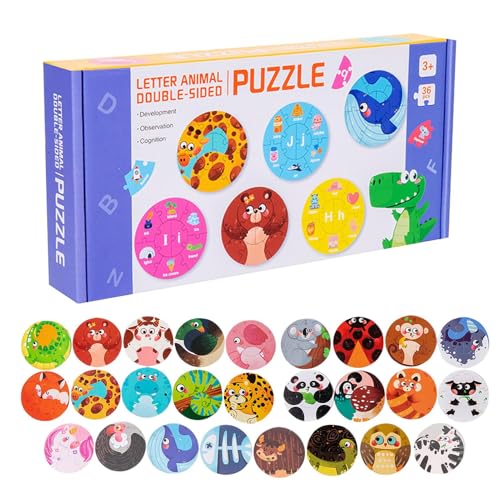 Huxibai Buchstaben, Lernspielzeug, Alphabet und Zahlen, pädagogisches Spiel zum Pairen und Zählen, doppelseitig aus Holz, für und Mädchen Huxibai Buchstaben, Lernspielzeug, Alphabet und Zahlen, pädagogisches Spiel zum Pairen und Zählen, doppelseitig aus Holz, für und Mädchen von Huxibai