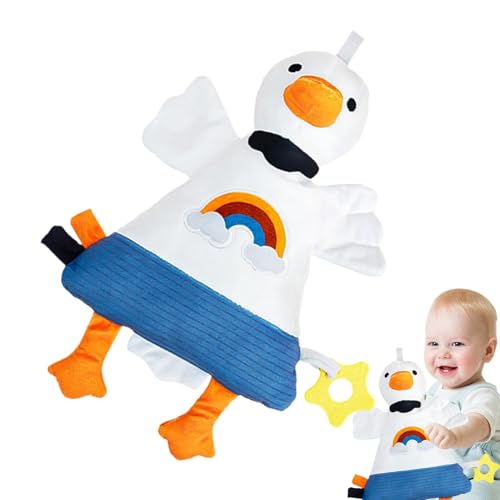 Huxibai Handpuppen für Kinder,Kinderpuppen,Tierhandpuppen - Schlafende Spielzeuge, gemütliche Handpuppen für endlosen Spaß, fördern soziale Interaktion und fantasievolles Spielen von Huxibai