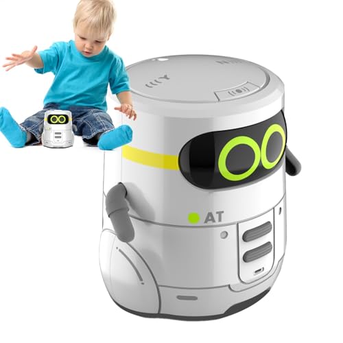 Huxibai Intelligenter sprechender Roboter, intelligenter sprechender Roboter für Kinder - Intelligentes interaktives Roboterspielzeug, sprechende Roboter-Haustiere - Lernspielzeug mit von Huxibai