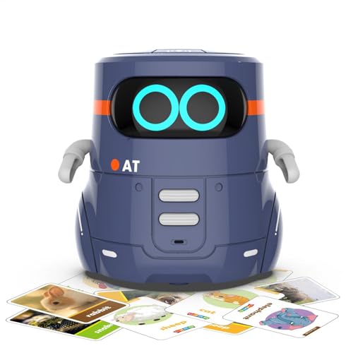 Huxibai Intelligenter sprechender Roboter für Kinder, intelligenter Roboter mit Sprachsteuerung,Interaktive Roboter-Haustiere, intelligentes Roboterspielzeug | Lernspielzeug mit Berührungssensor, von Huxibai