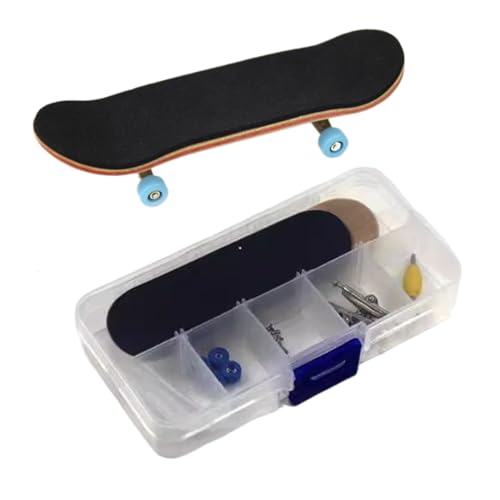 Huxibai Mini-Skateboards für Finger, Fingerbrett für Schreibtisch, tragbares Kinderspielzeug für Jungen und Mädchen Huxibai Mini-Skateboards für Finger, Fingerbrett für Schreibtisch, tragbares Kinderspielzeug für Jungen und Mädchen von Huxibai