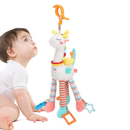 Huxibai Spielzeug für Kinderwagen, Plüschtier für den Autositz für Kinder, sensorische Plüschpuppe für Wiege und Schlafzeit bei Spaziergängen, Reisen und Aktivitäten Huxibai Spielzeug für Kinderwagen, Plüschtier für den Autositz für Kinder, sensorische Plüschpuppe für Wiege und Schlafzeit bei Spaziergängen, Reisen und Aktivitäten von Huxibai