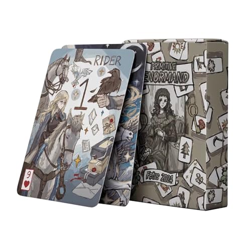 Huxibai Tarotdecks Für Anfänger | 42 Karten Spiel Wahrsagung | Oracle Unterhaltung Werkzeug Wahrsagung Für Frauen Zuhause Kostenlose Reisen Huxibai Tarotdecks Für Anfänger | 42 Karten Spiel Wahrsagung | Oracle Unterhaltung Werkzeug Wahrsagung Für Frauen Zuhause Kostenlose Reisen von Huxibai