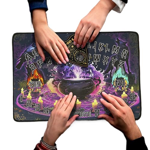 Huxibai Wahrsagerbrett | Metaphysisches Hexenbrett - Tarot-Pad für Altar tragbar spirituelles Altarzubehör für Meditationsraum und Hexenversammlung Huxibai Wahrsagerbrett | Metaphysisches Hexenbrett - Tarot-Pad für Altar tragbar spirituelles Altarzubehör für Meditationsraum und Hexenversammlung von Huxibai